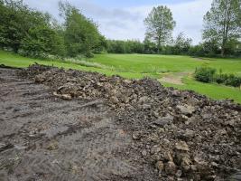 Hole1 Green Clay Dumping